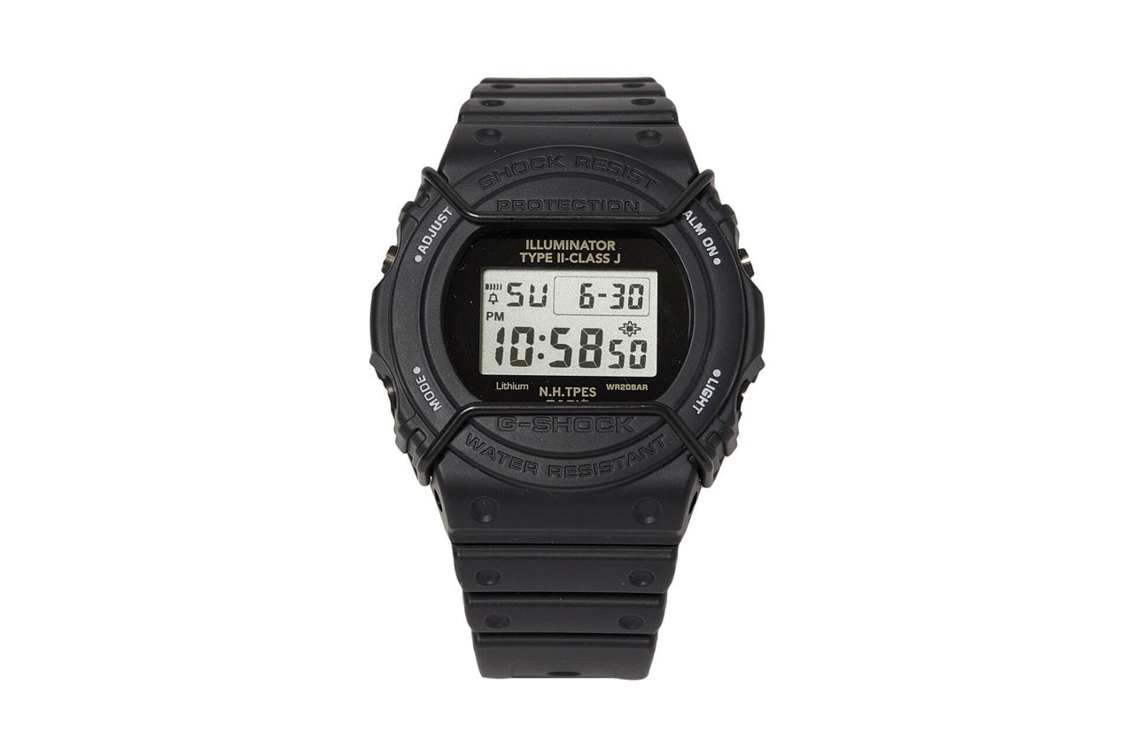 G-Shock and N.Hoolywood Drop 10th Collaborative Timepiece, the DW-5700NH-1