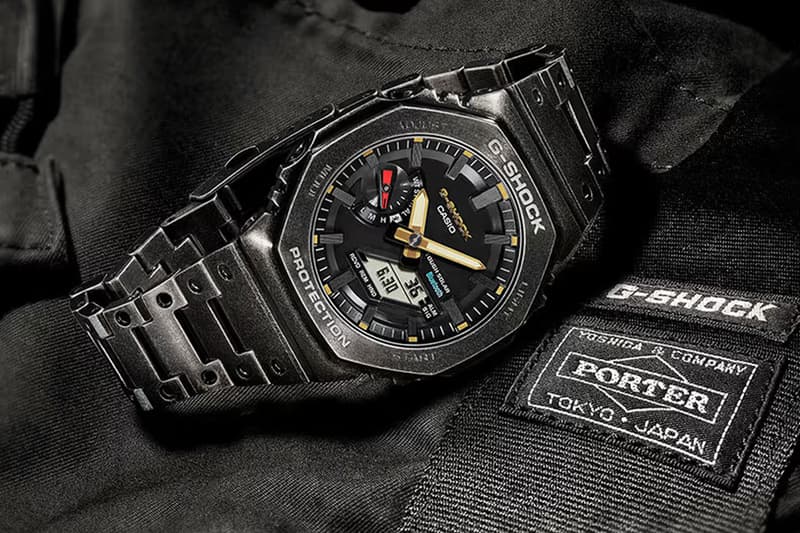 G SHOCK x PORTER Limited Edition Watch and Bag Release Info