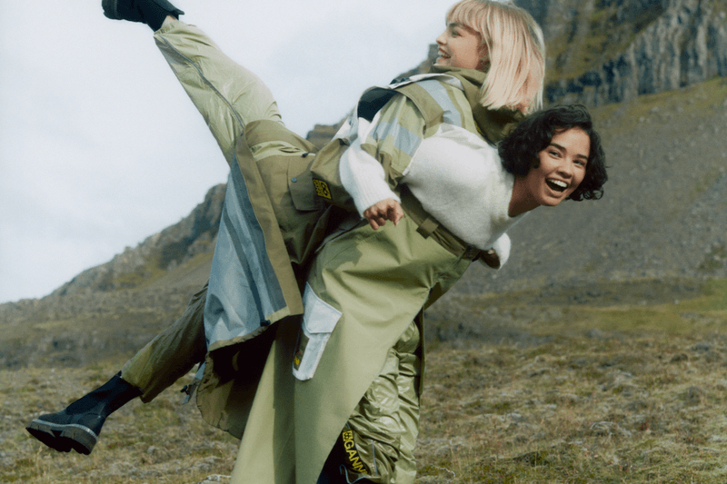 GANNI x 66°NORTH Collaboration Release Information details date womenswear menswear fall winter 2023