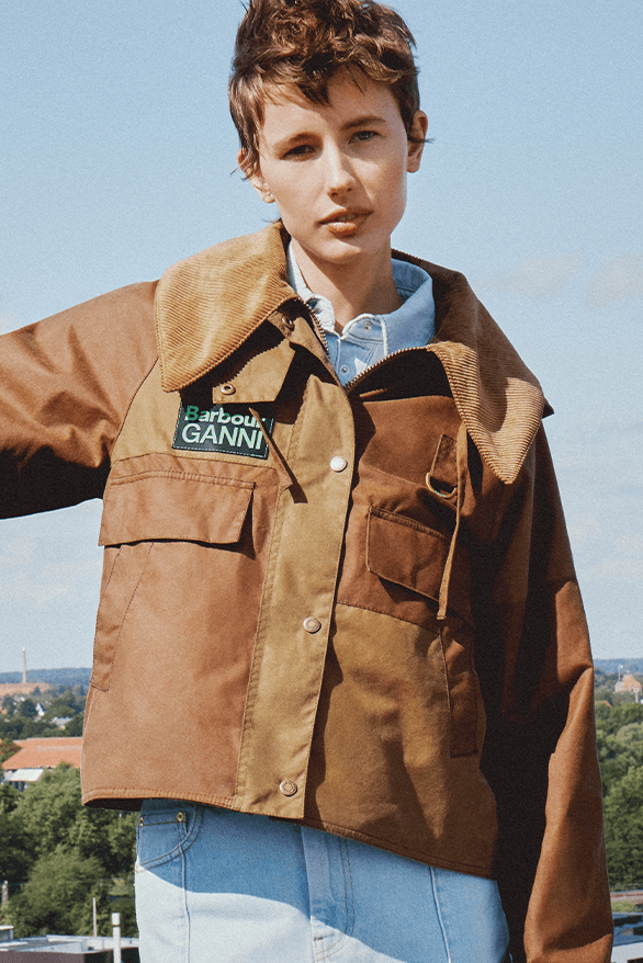 GANNI Barbour Second Collaboration Release Information details date menswear womenswear winter fall