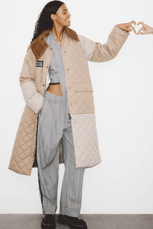 GANNI Barbour Second Collaboration Release Information details date menswear womenswear winter fall