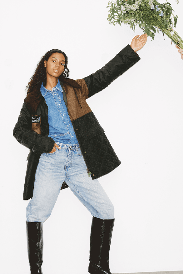 GANNI Barbour Second Collaboration Release Information details date menswear womenswear winter fall