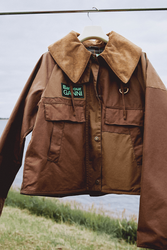 GANNI Barbour Second Collaboration Release Information details date menswear womenswear winter fall
