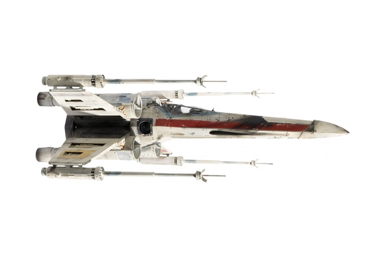 Late Artist’s ‘Star Wars’ X-Wing Model Fetches Over $3 Million USD at Auction