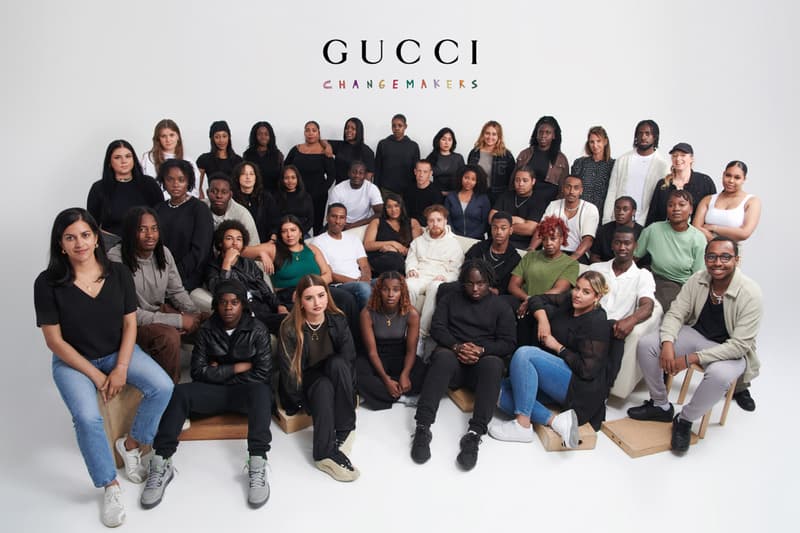 Gucci Brings Changemakers Programme to London ronan mckenzie multidisciplinary artist uk community emerging student scholar designer future of fashion financial hardship barrier scholarship University of the Arts London's  (UAL) London College of Fashion (LCF) creative tools platforms