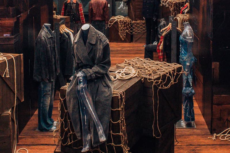 GUESS USA FW23 Collection Voo Store Installation Info Nicolai Marciano Eli Russell Linnetz