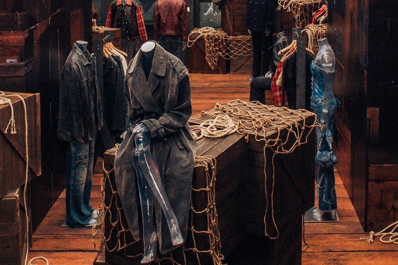 GUESS USA FW23 Collection Voo Store Installation Info Nicolai Marciano Eli Russell Linnetz