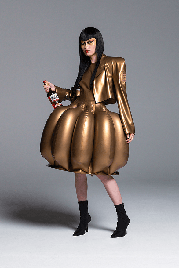 HARRI Southern Comfort Halloween Collection Interview feature Harikrishnan Keezhathil Surendran Pillai menswear womenswear villain vampire golden pumpkin red witch