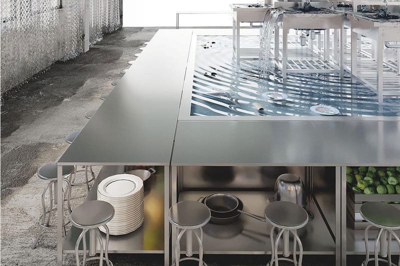 Harry Nuriev Creates Kitchen Sink Tower for We Are Ona Pop-Up