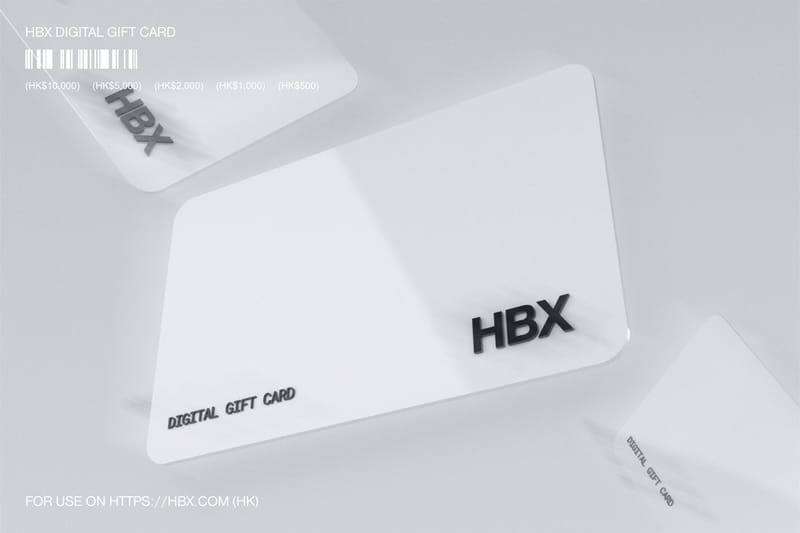 HBX Launches New Digital Gift Card