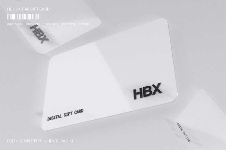 HBX Launches New Digital Gift Card