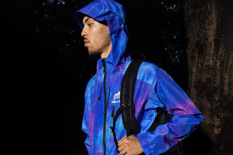 Rising UK Brand Hillside Reveals Vibrant "Rainmap Jacket" for FW23