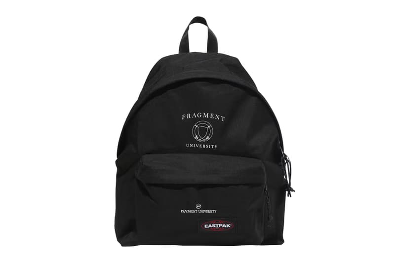 Hiroshi Fujiwara FRAGMENT UNIVERSITY Merch Release Info Date Buy Price EASTPAK