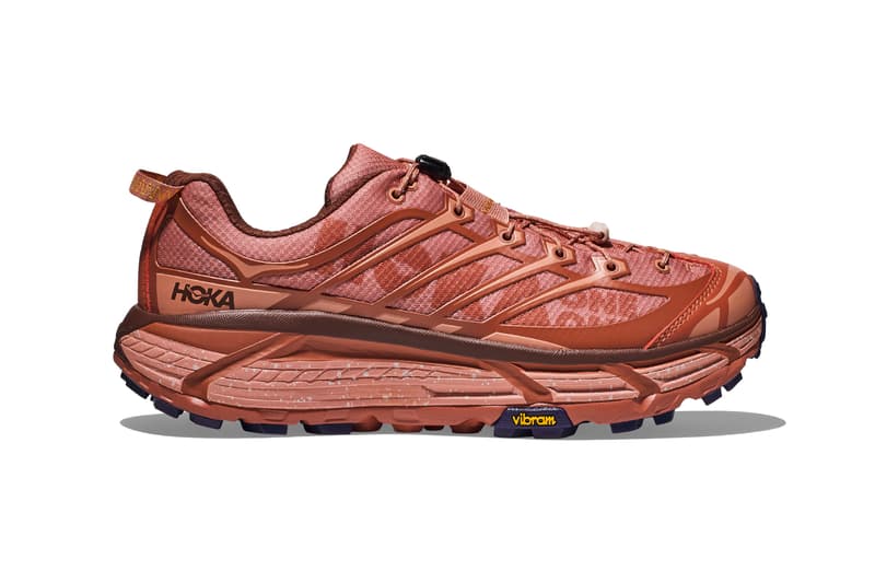 HOKA Mafate Three2 "Hot Sauce / Earthenware" Trail Runner Release Info