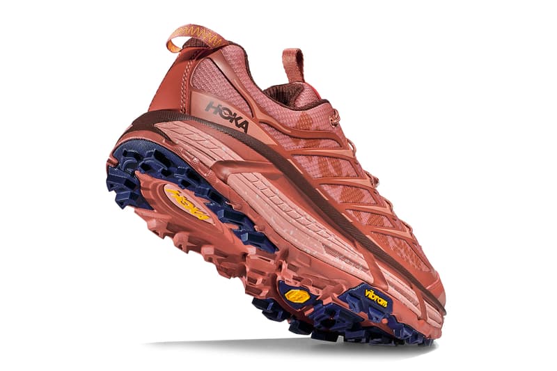 HOKA Mafate Three2 "Hot Sauce / Earthenware" Trail Runner Release Info