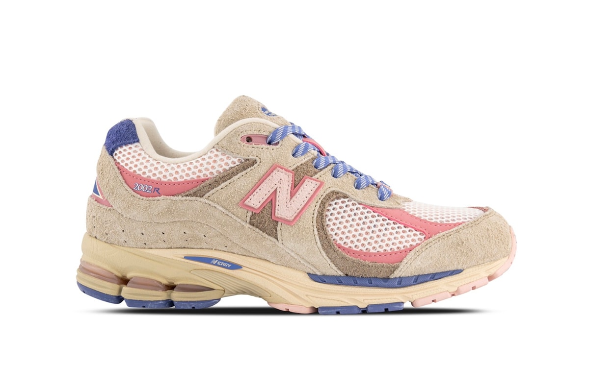 Hype DC X New Balance 2002R "Native Dynamics" Has an Official Release Date M2002RHE Natural/Pink-Blue