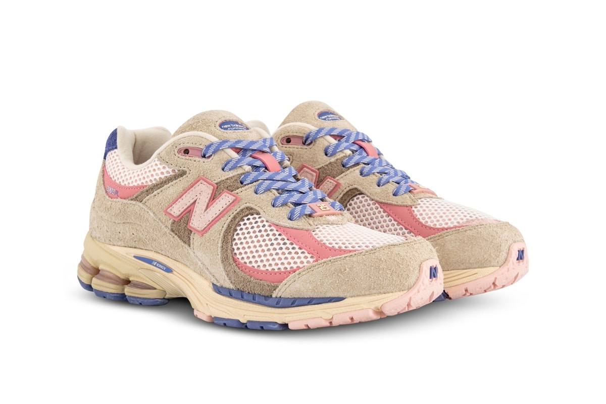 Hype DC X New Balance 2002R "Native Dynamics" Has an Official Release Date M2002RHE Natural/Pink-Blue