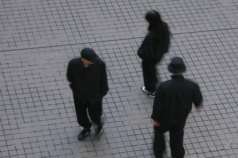 Hypebeast Goods and Services Drop 2 Minimalist Capsule Collection Track Pants Jacket Tech Shirt Black