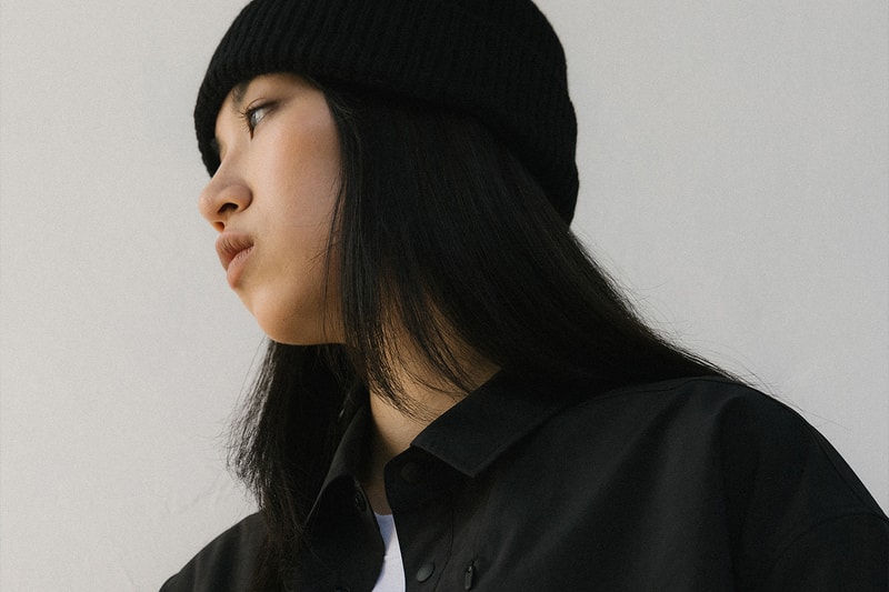 Hypebeast Goods and Services Drop 2 Minimalist Capsule Collection Track Pants Jacket Tech Shirt Black