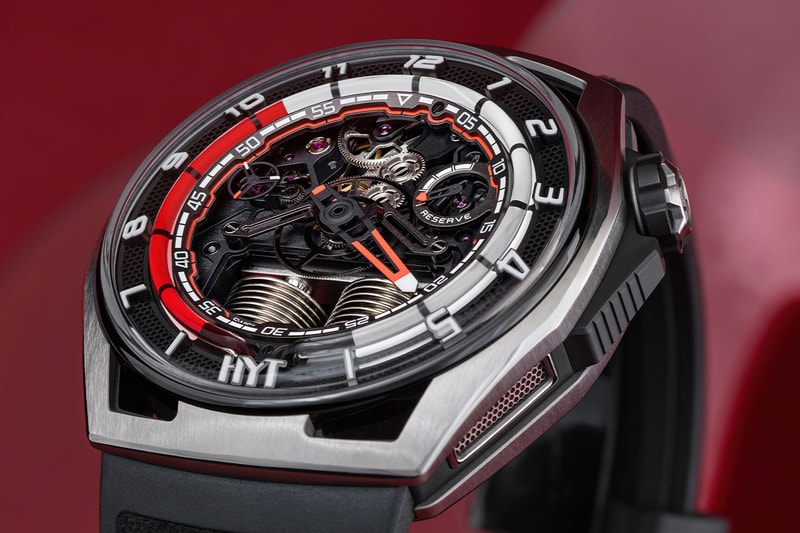 HYT HASTROID Red Silver Watch Release Info