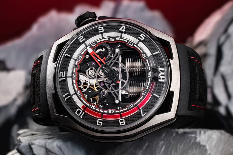 HYT HASTROID Red Silver Watch Release Info