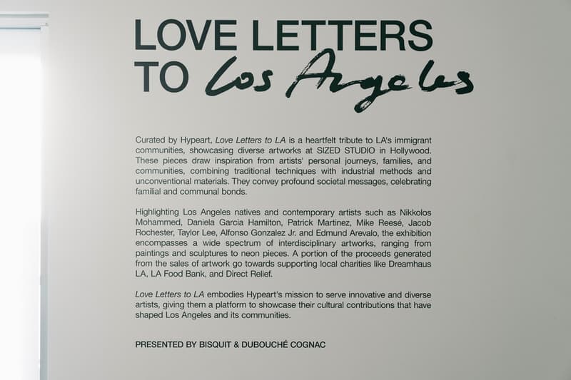 Inside Look Hypeart's 'Love Letters to LA' Exhibition