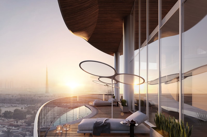 Mr. C Residences Jumeriah Dubai triplex residential design architecture building united arab emirates 