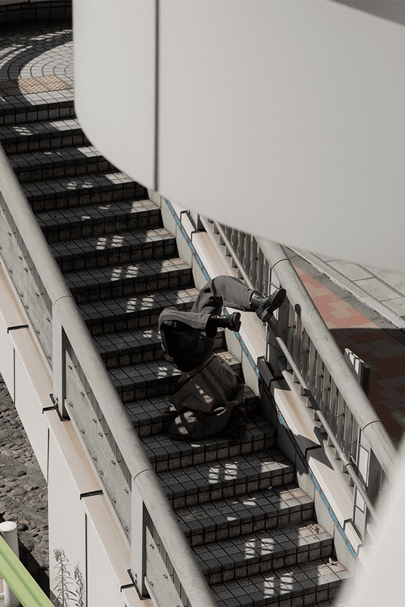 _J.L-A.L_ Fall/Winter 2023 Cascade Campaign menswear London uk designer Jean-Luc Ambridge