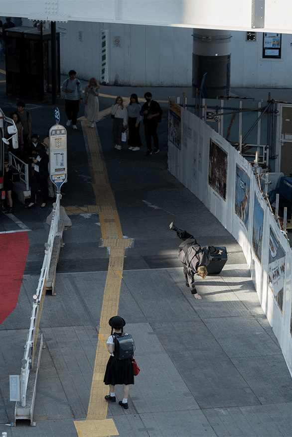 _J.L-A.L_ Fall/Winter 2023 Cascade Campaign menswear London uk designer Jean-Luc Ambridge