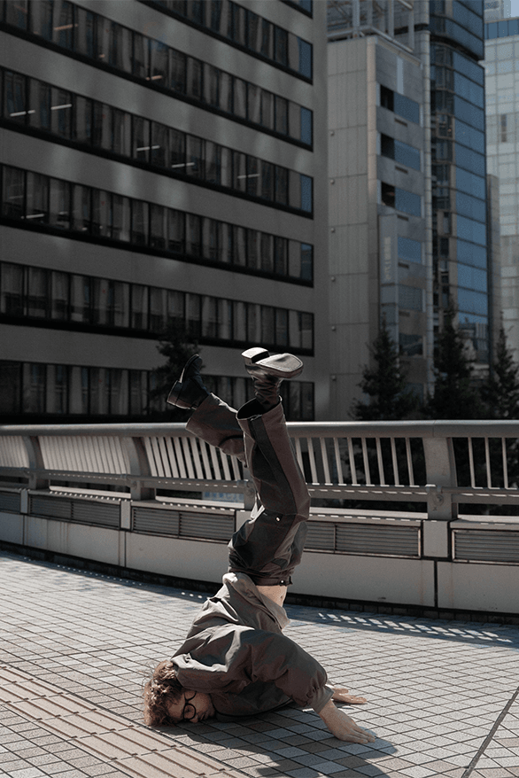 _J.L-A.L_ Fall/Winter 2023 Cascade Campaign menswear London uk designer Jean-Luc Ambridge