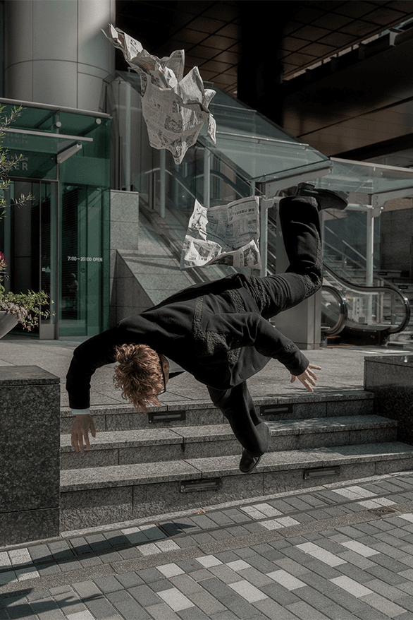 _J.L-A.L_ Fall/Winter 2023 Cascade Campaign menswear London uk designer Jean-Luc Ambridge