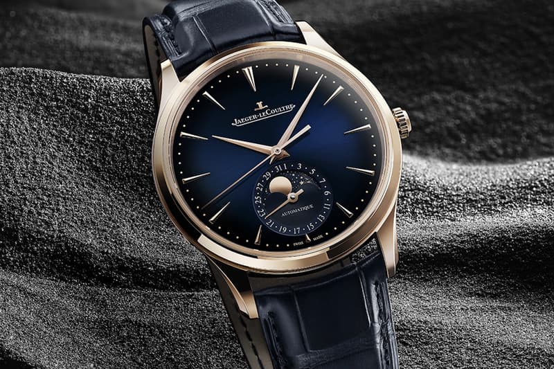 Jaeger-LeCoultre Master Ultra Thin Moon Pink Gold Gradient Blue Dial Release Info