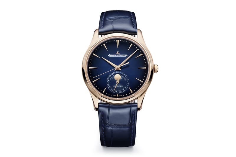 Jaeger-LeCoultre Master Ultra Thin Moon Pink Gold Gradient Blue Dial Release Info