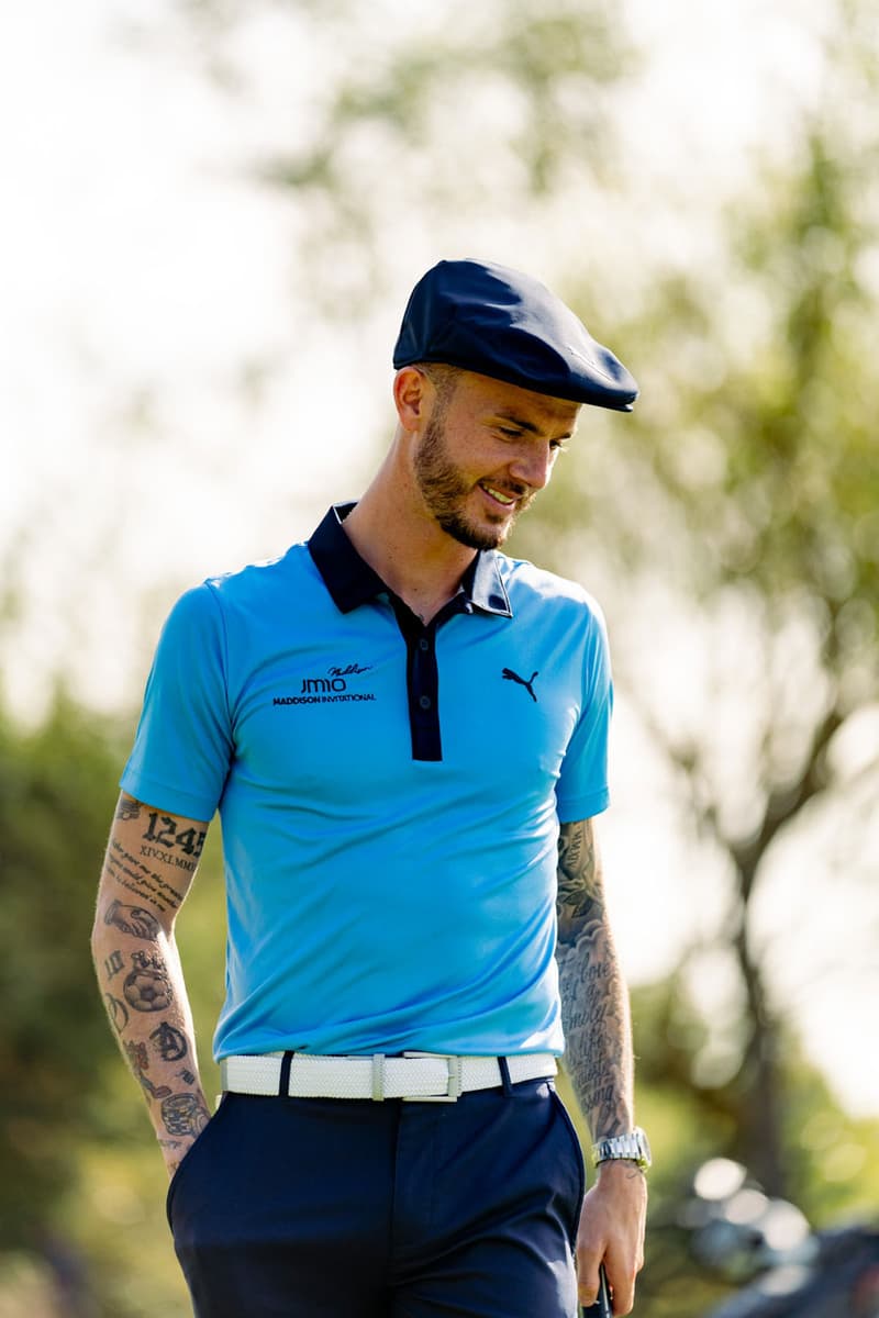 James Maddison Golf Sports Football Soccer Interview Premier League Tottenham Hotspur Harry Kane Erling Haaland Manchester City