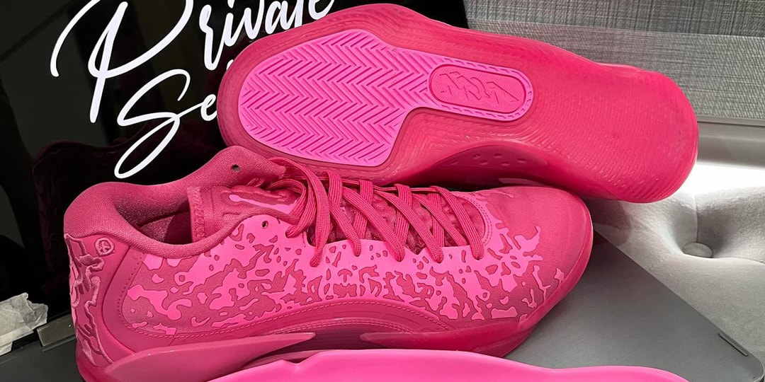 First Look at an All-Pink Jordan Zion 3