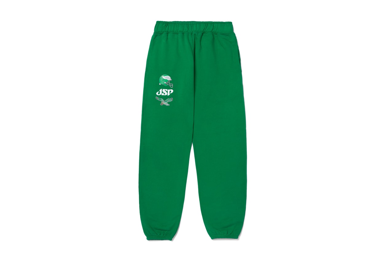 jimmy gorecki sweatpants jsp philadelphia eagles collaboration t shirt sweatshirt sweatpants hat new era official release date info photos price store list buying guide