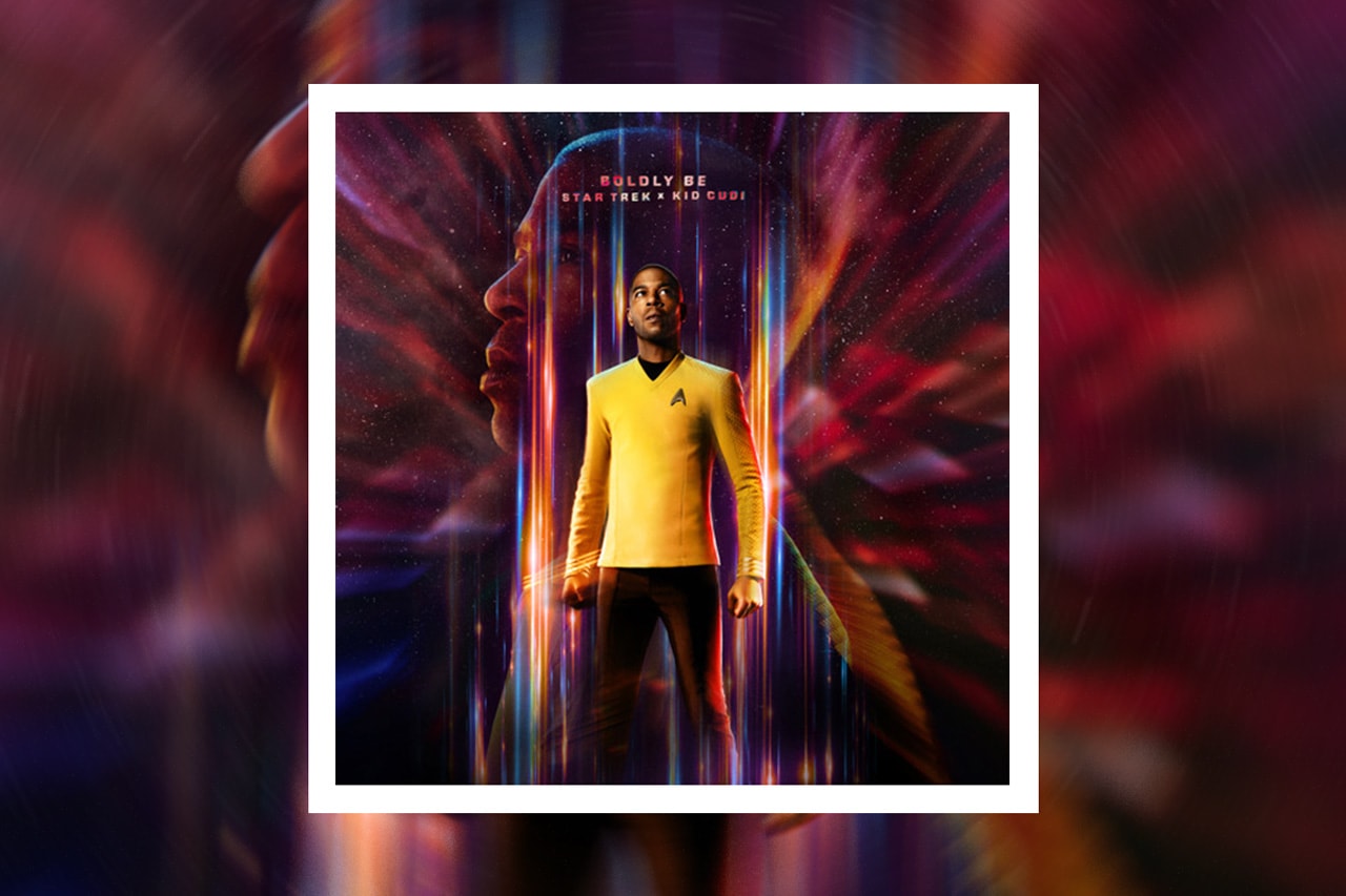 Kid Cudi Takes Us On an Ethereal Listening Journey With "HEAVEN'S GALAXY" man on the moon insano boldy be star trek comic con new york city stream merch jacket wizard