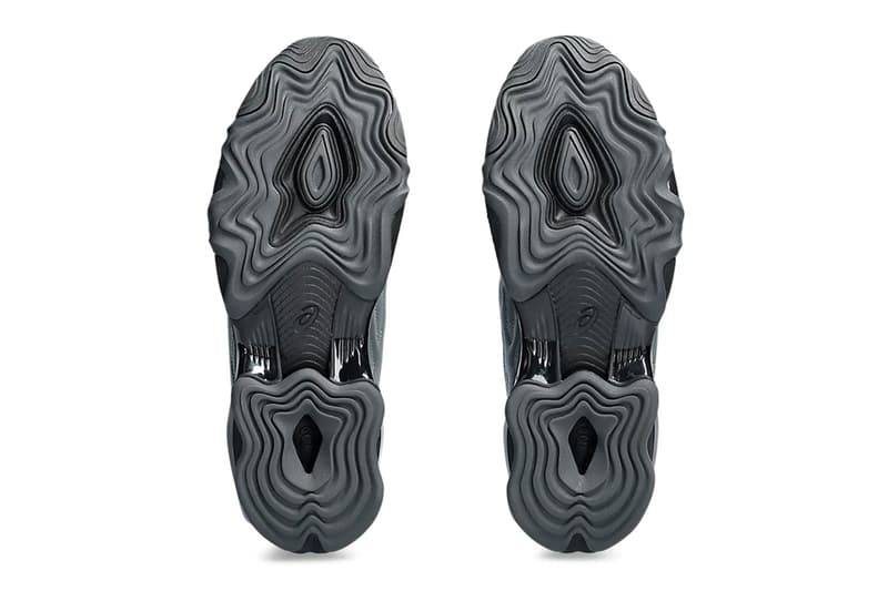 Official Look at the Kiko Kostadinov x ASICS NOVALIS GEL-TEREMOA  in "Black/Grey" and "Yellow/Brown" 1203A331-750 1203A331-001