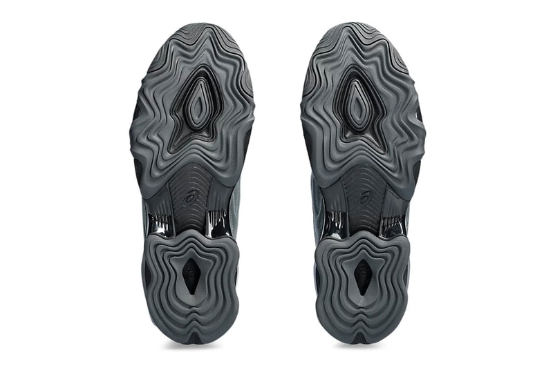 Official Look at the Kiko Kostadinov x ASICS NOVALIS GEL-TEREMOA  in "Black/Grey" and "Yellow/Brown" 1203A331-750 1203A331-001
