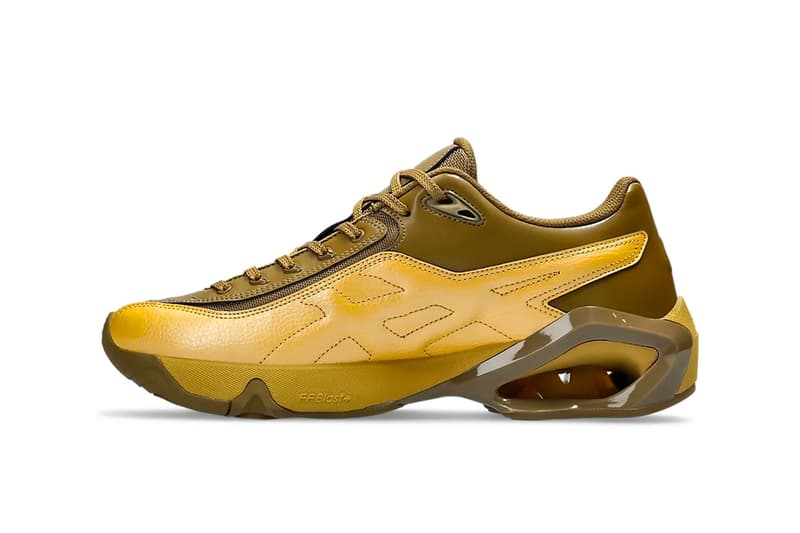 Official Look at the Kiko Kostadinov x ASICS NOVALIS GEL-TEREMOA  in "Black/Grey" and "Yellow/Brown" 1203A331-750 1203A331-001