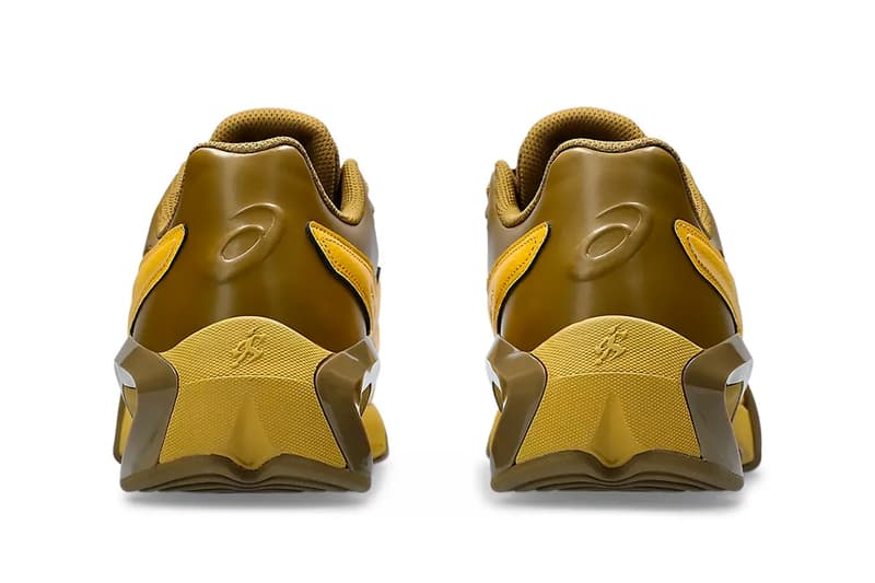 Official Look at the Kiko Kostadinov x ASICS NOVALIS GEL-TEREMOA  in "Black/Grey" and "Yellow/Brown" 1203A331-750 1203A331-001