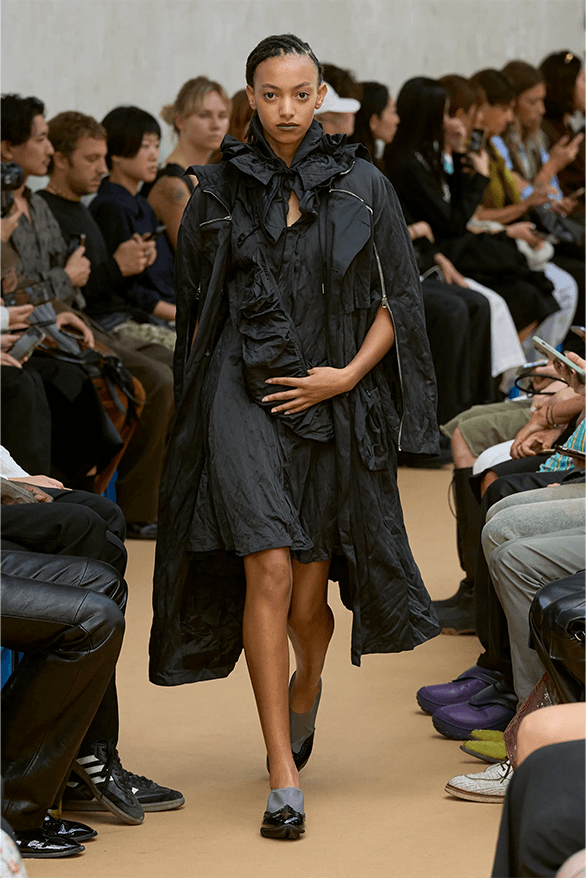Kiko Kostadinov Spring Summer 2024 Paris Fashion Week womenswear runway interview Laura Deanna Fanning