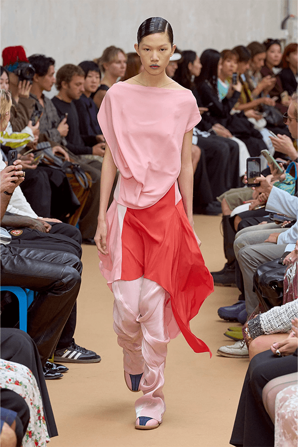 Kiko Kostadinov Spring Summer 2024 Paris Fashion Week womenswear runway interview Laura Deanna Fanning
