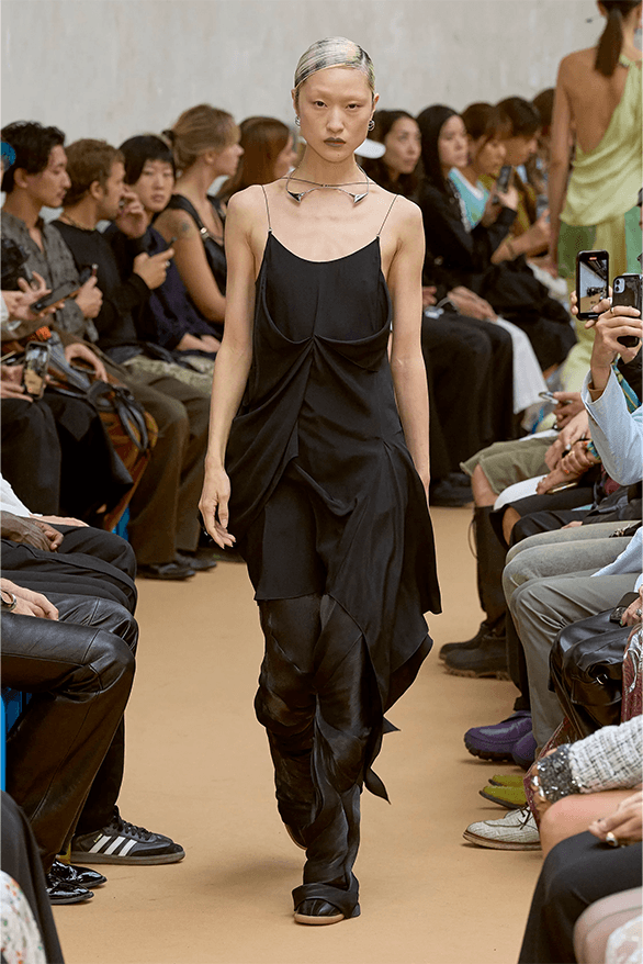 Kiko Kostadinov Spring Summer 2024 Paris Fashion Week womenswear runway interview Laura Deanna Fanning