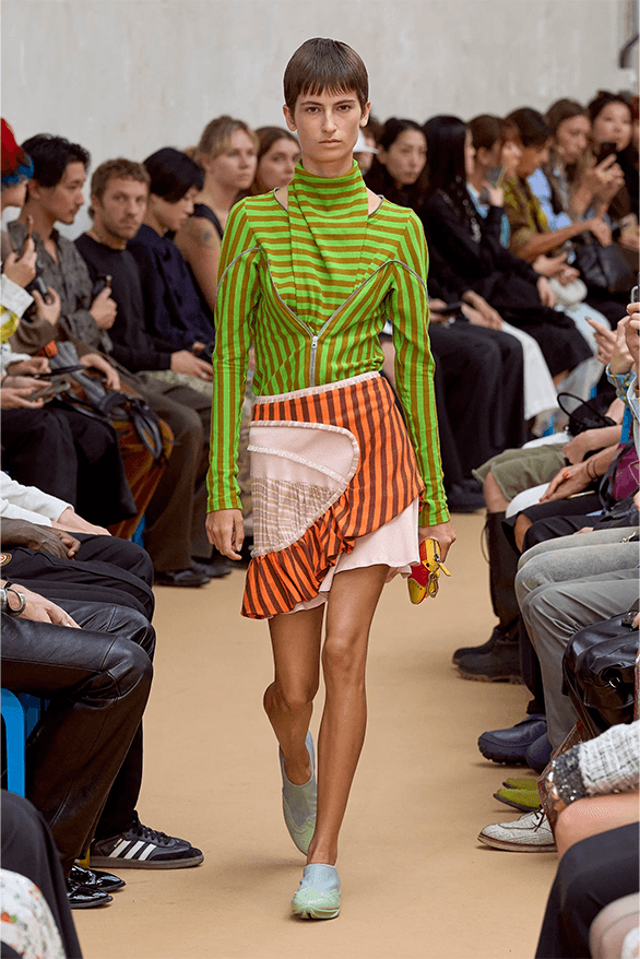 Kiko Kostadinov Spring Summer 2024 Paris Fashion Week womenswear runway interview Laura Deanna Fanning