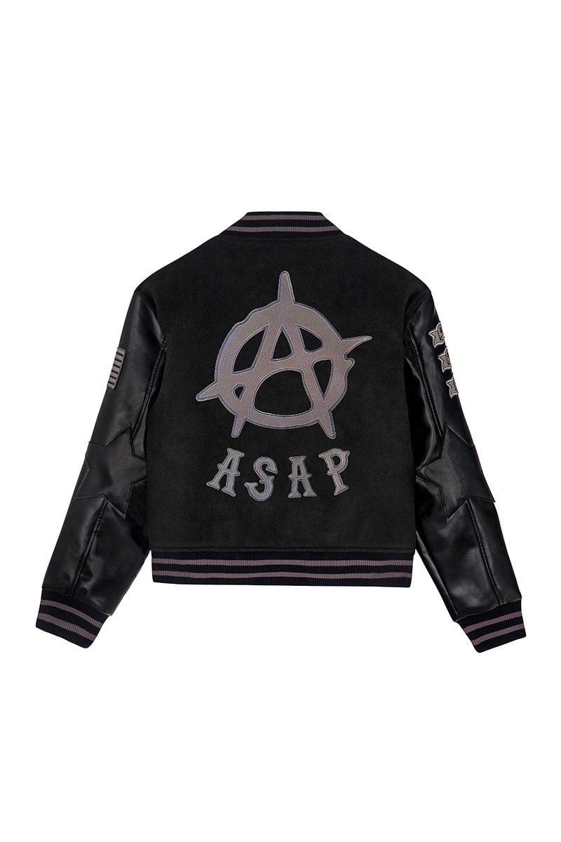 La Fam x A$AP TyY Collaboration Capsule Collection Release Info Varsity Bomber Jacket