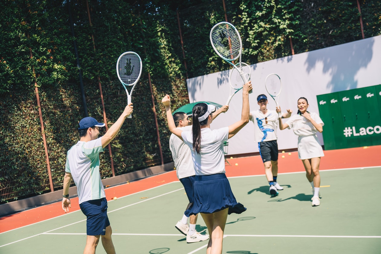 Lacoste 90th Anniversary Sentosa Island Singapore Activation Golf Tennis 