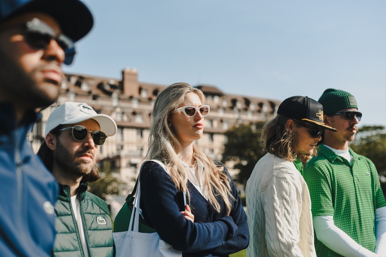 lacoste deauville ladies open de france le club golf fashion Celine Boutier Johanna Gustavsson Meghan Maclaren LPGA European Tour night scramble