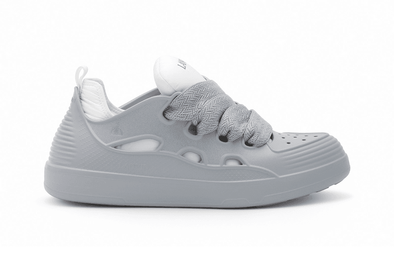 LANVIN Curb Color Block Rubber Sneakers Release Information details date luxury footwear