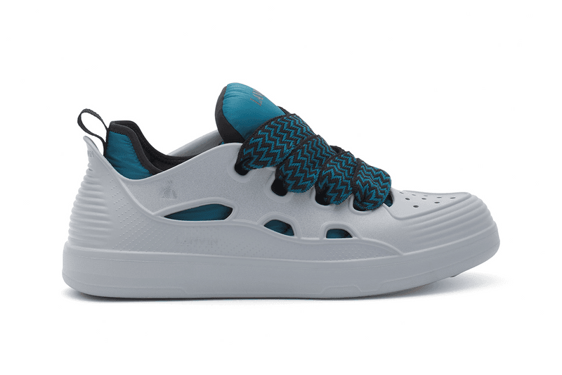 LANVIN Curb Color Block Rubber Sneakers Release Information details date luxury footwear